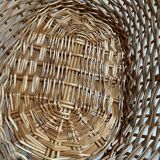 Vintage wicker basket
