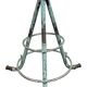Green Industrial Workshop Stool, 1960s