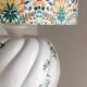 Hand-painted ceramic lamp & handmade shade by Rifle Paper Co.