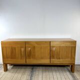 Massive oiled elm enfilade maison regain 1970