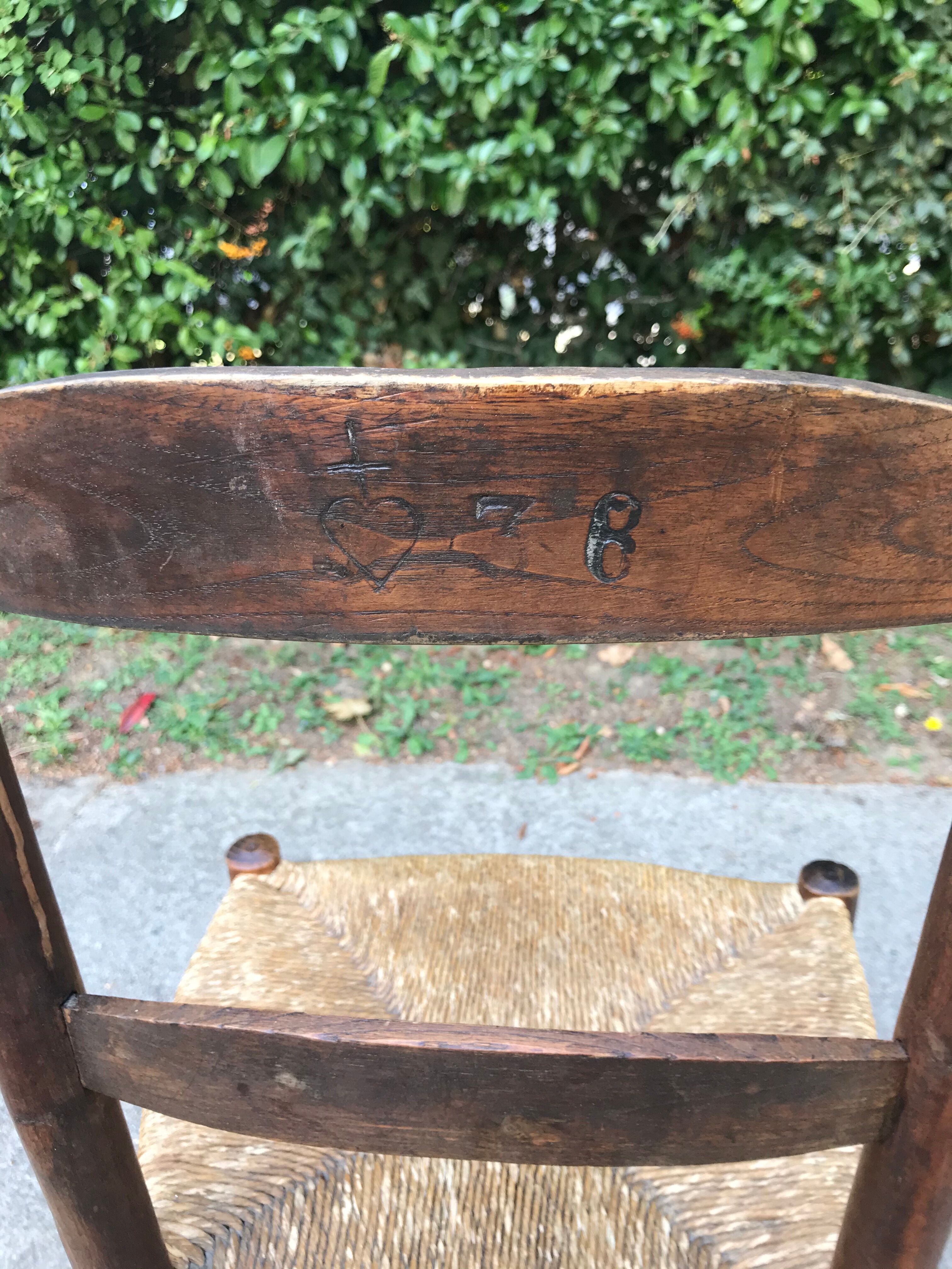 Mulched church chair