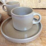 Stoneware coffee cups