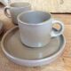 Stoneware coffee cups