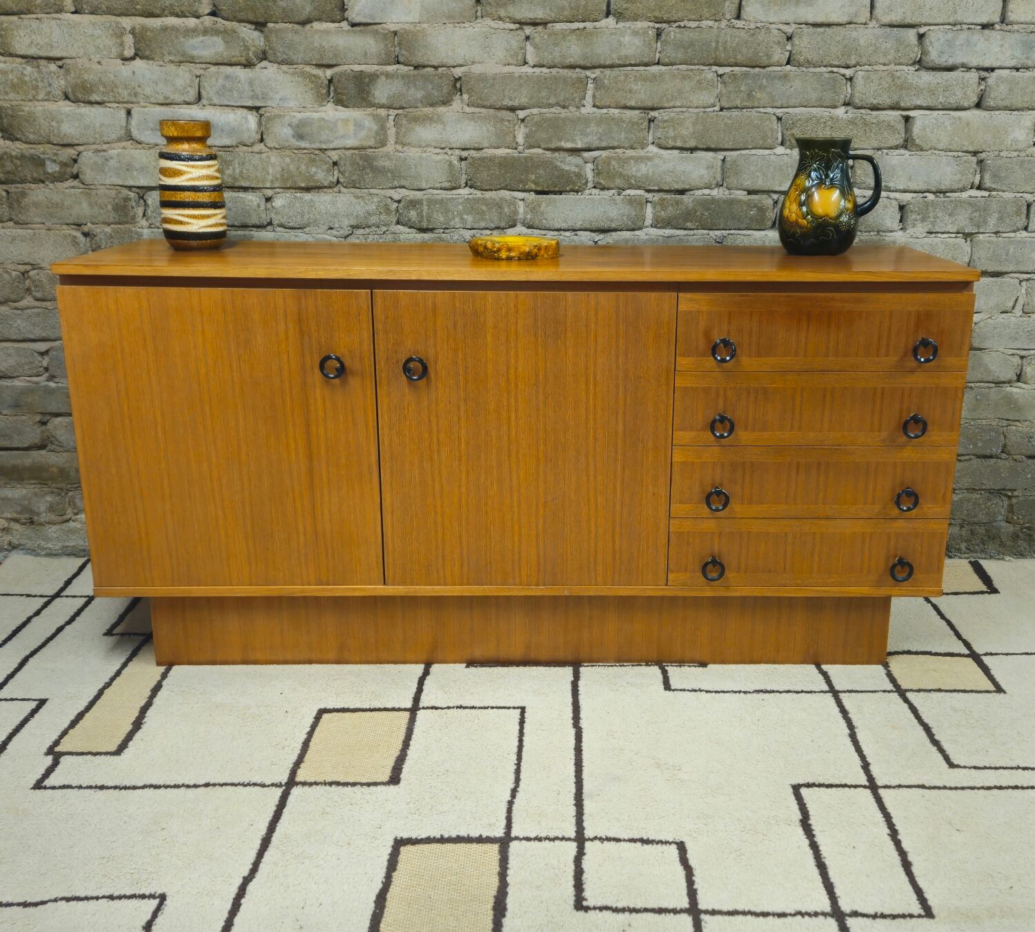 1960s vintage Scandinavian enfilade