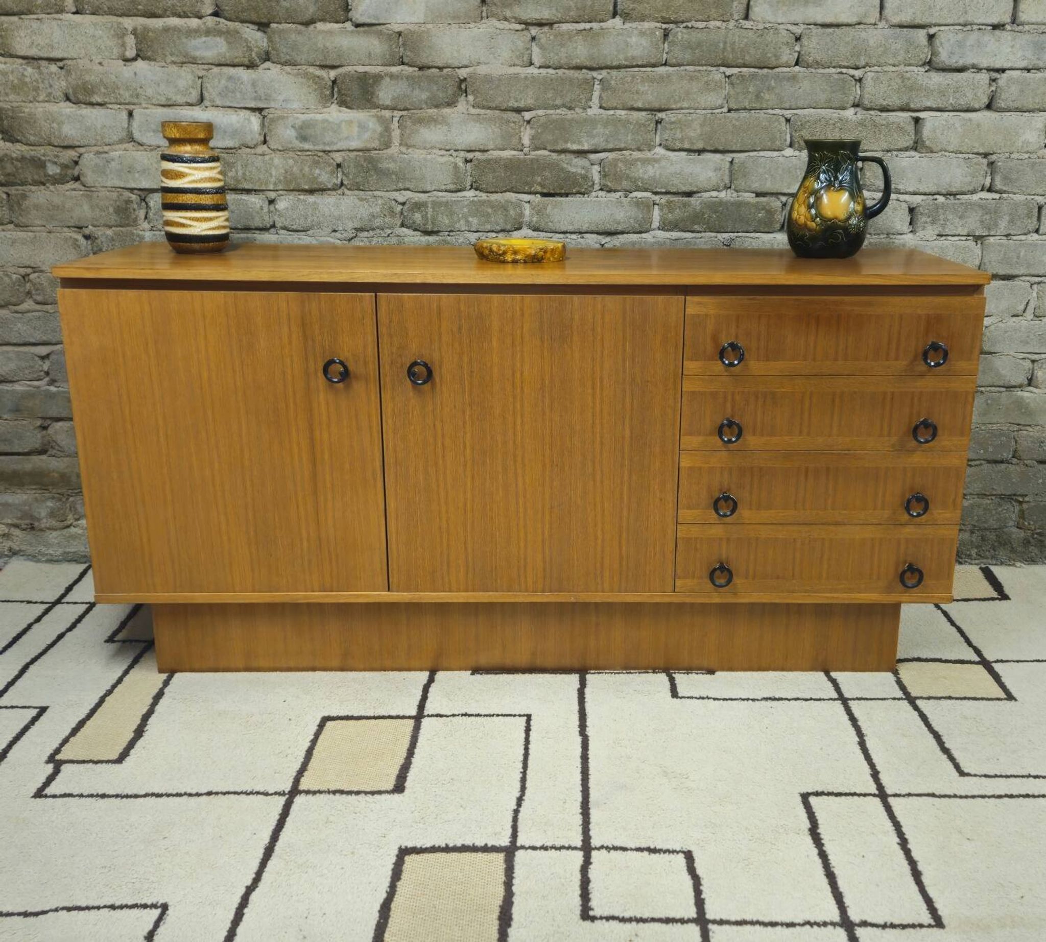 1960s vintage Scandinavian enfilade