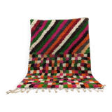 Handmade multicolored Moroccan rug 200cm x 300cm