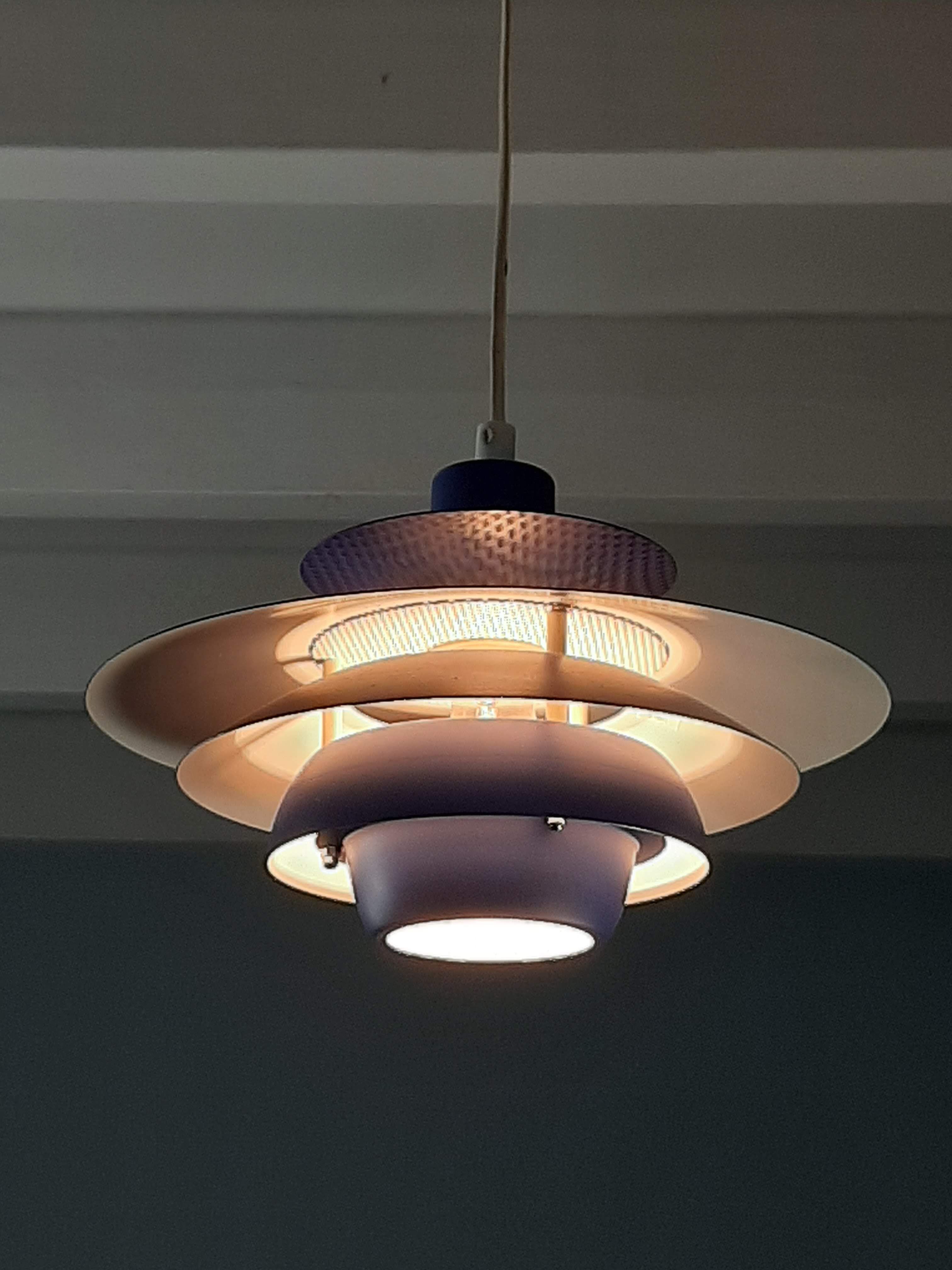 Mini PH5 hanging by Louis Poulsen, Vintage Scandinavian 1960s