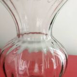 Vase en verre soufflé vintage