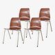 Ensemble de chaises Pagholz, Allemagne années 1970