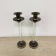 Set of 2 Caravell lucite candle sticks, 1970’s