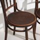 Antique Viennese-style chairs (circa 1920). Set of 4, no. 4