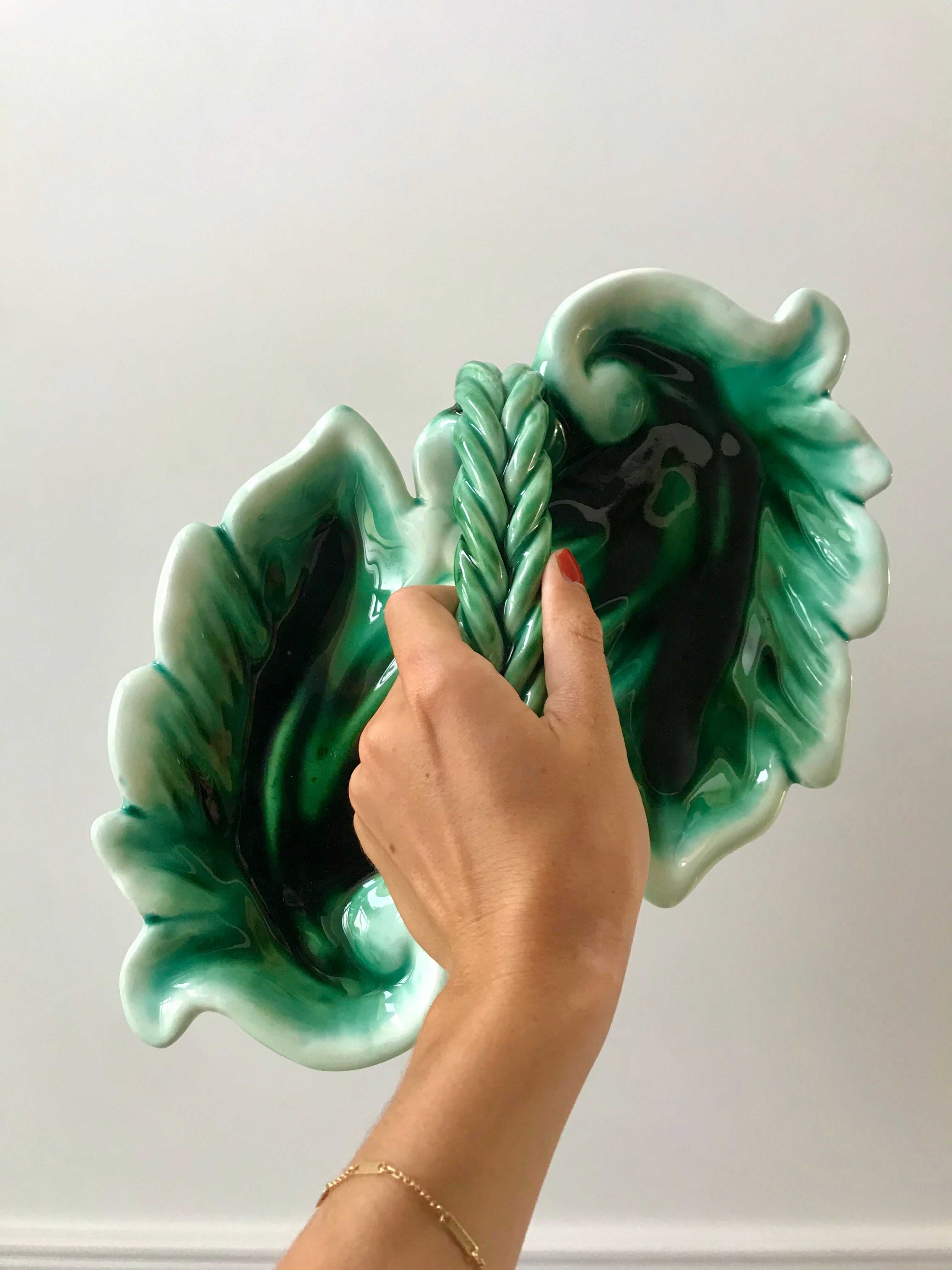 Ceramic display / slip model leaf years 60-70