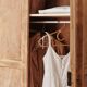Parisian wardrobe in beech wood