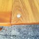 Table Maison Regain en orme a deux allonges