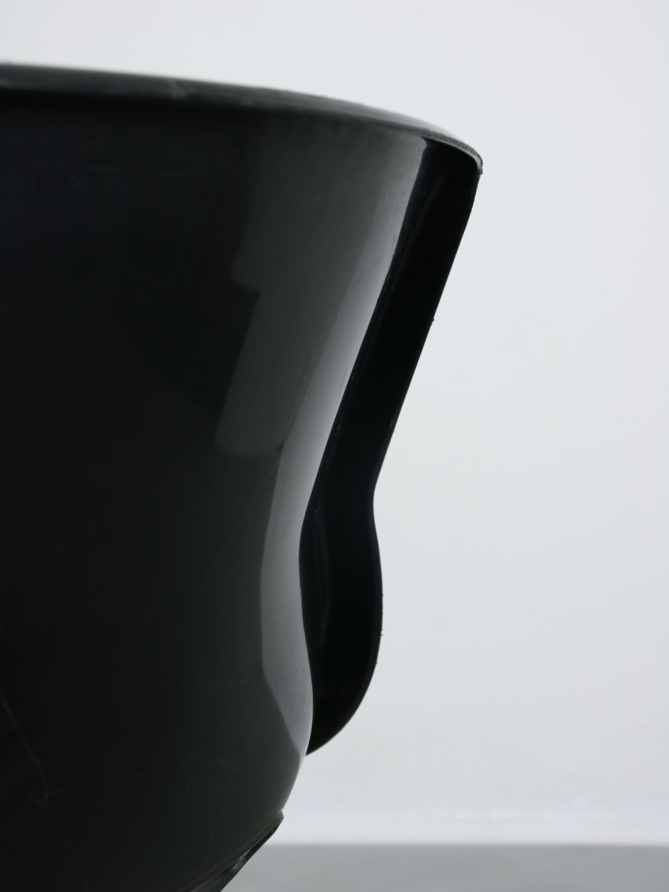 Black Overman Office Swivel Chair by Svante Schoblom from Sweden, 1970s