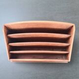 Wooden mail holder: vintage