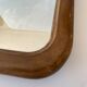 Old rectangular mirror