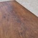 Table de ferme rustique en noyer -1m70