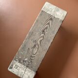 Old solid wood foot step