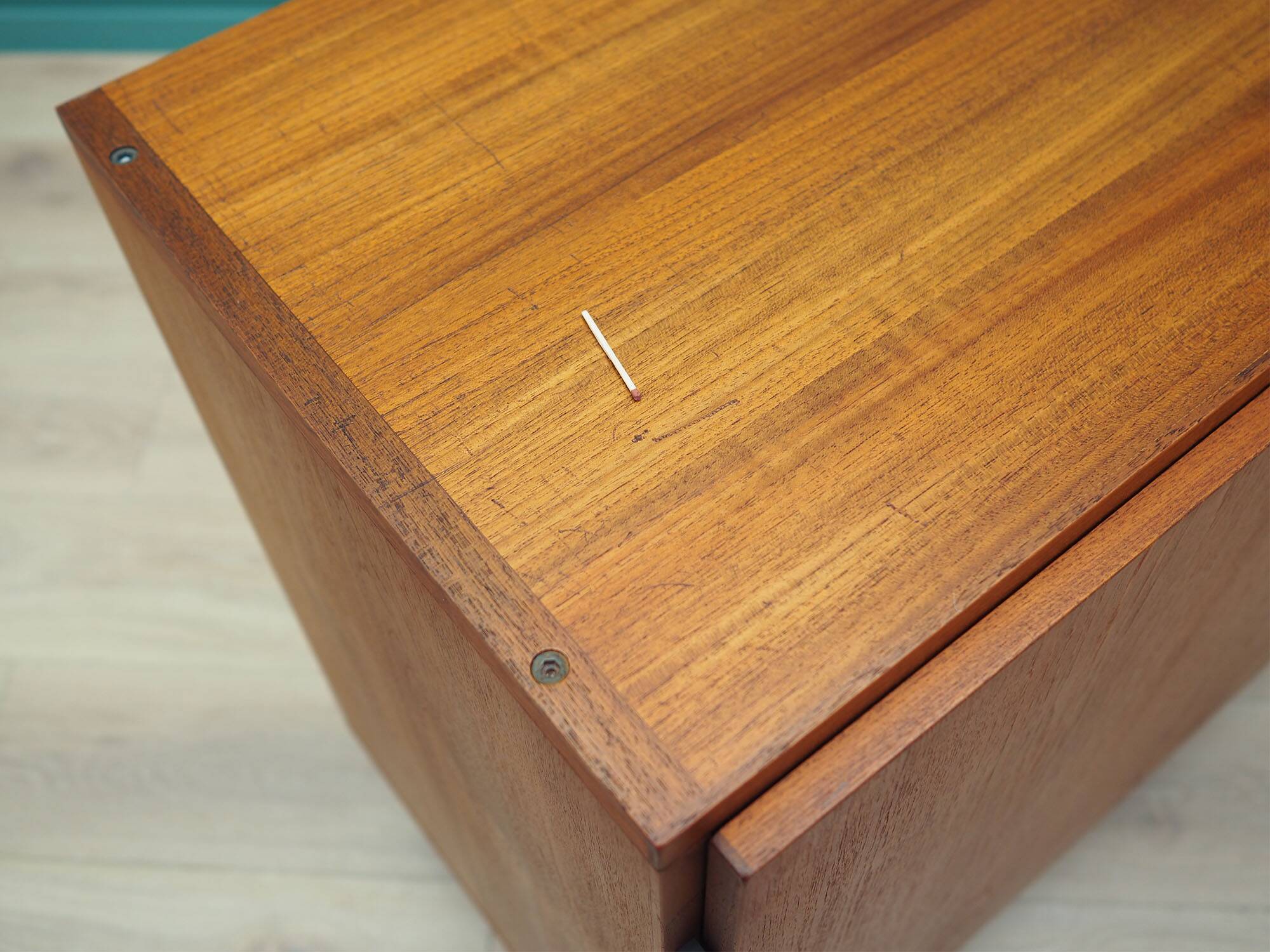 Teak cabinet, Danish design, 1970s, production: Denmark