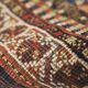 Ancient Persian carpet Shira from the 1880s, 80x120cm.