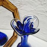 Vase soliflore bleu