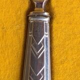 Art Deco silver metal serving cutlery