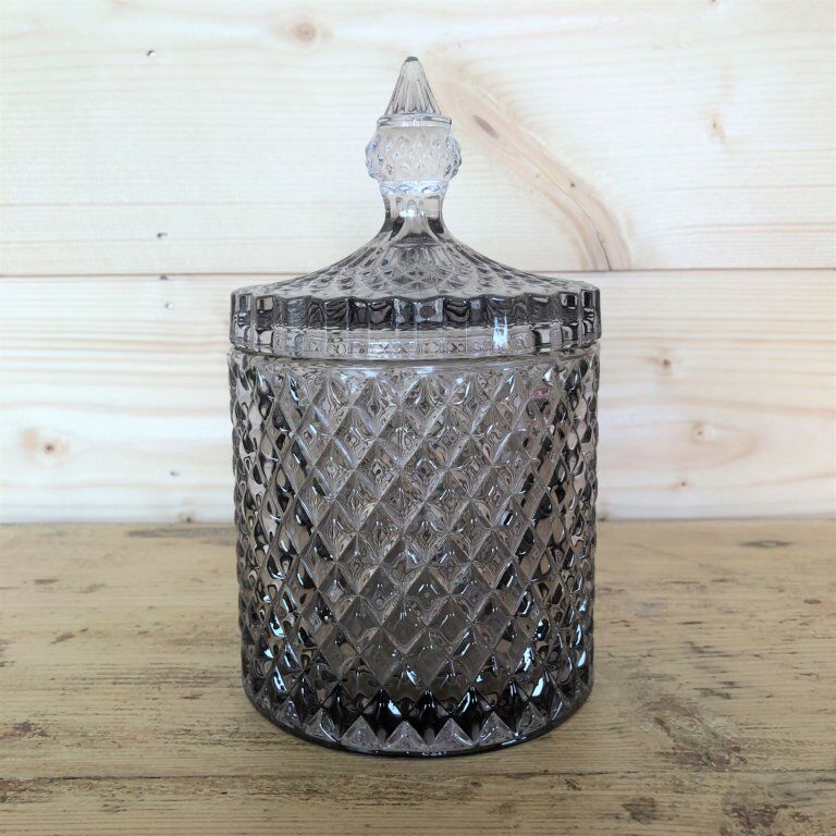 Chiseled glass candy