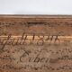 Antique Hand-Painted Wedding Chest (1846) #37