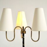 Three-light floor lamp, France 1950