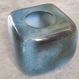 Virebent Vintage 60-70s porcelain cube candlestick