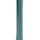 1970s Soliflore vase Transparent / turquoise glass