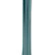 Années 1970  Vase soliflore   Verre transparent / turquoise