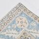 6x10 Pale Orange & Blue Vintage Rug 192x314Cm SK 21428