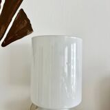 Lykta lamp in white glass, ikea 1980