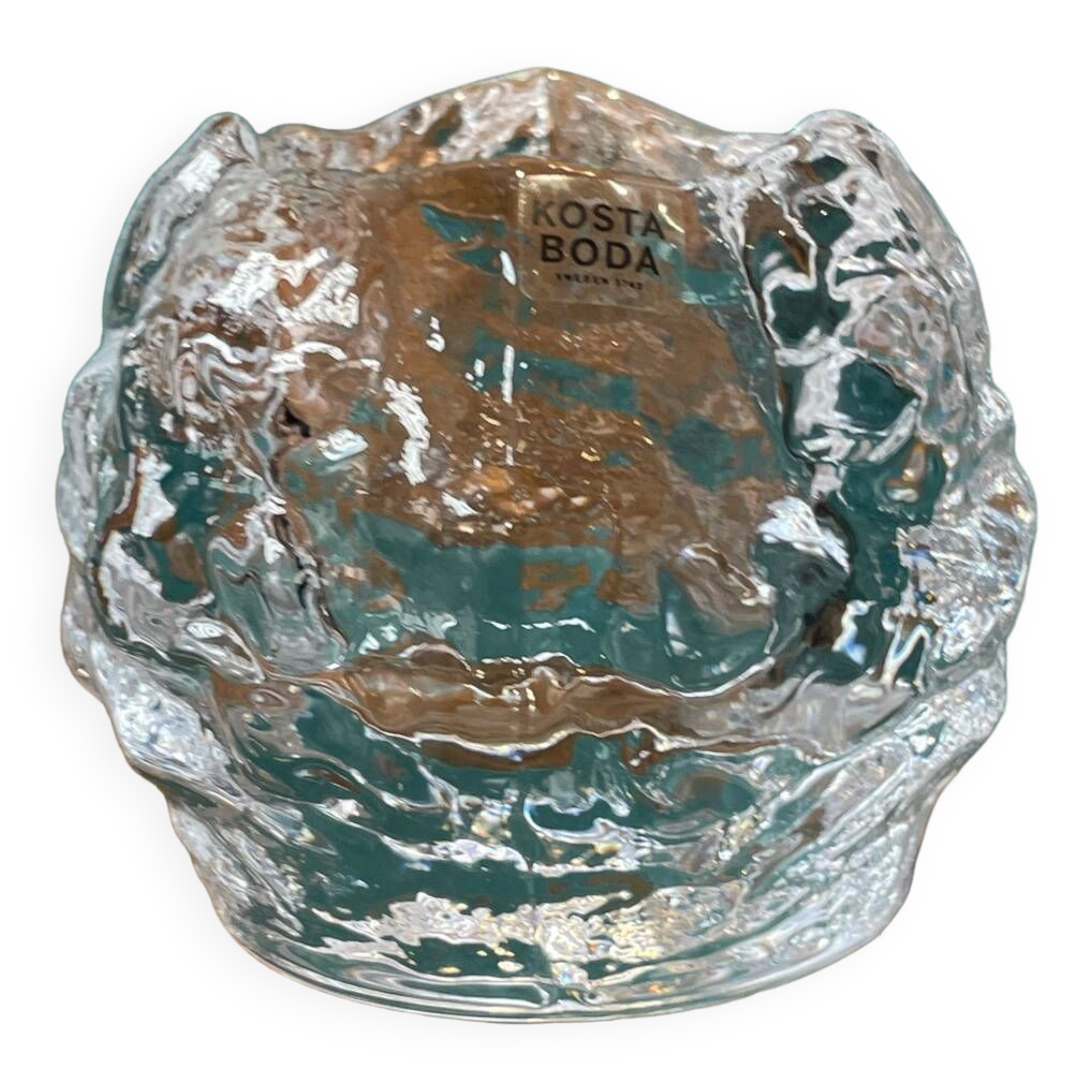 Kosta Boda Snowball Tealight Holder