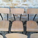 Vintage school chairs