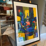 Silkscreen print artist Mourly 1990
