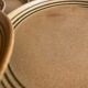 Set of 7 flat sandstone plates Sarreguemines