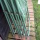 4 folding sheet metal chairs