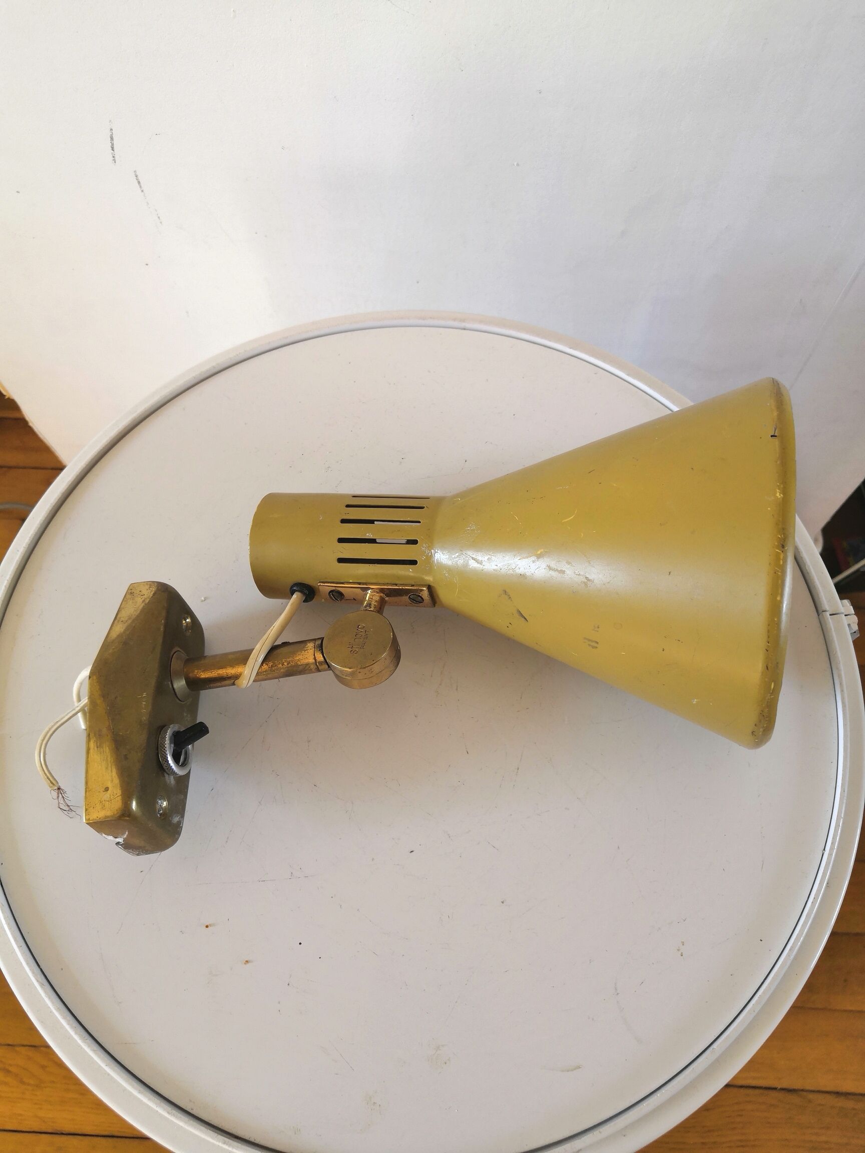 Stilnovo design wall lamp 60s