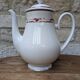 Guy Degrenne Limoges porcelain coffee pot sample with gilding