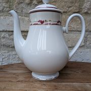 Guy Degrenne Limoges porcelain coffee pot sample with gilding