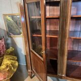 Directoire style library with two mahogany doors