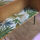 Rattan bar and its 2 stools 60s