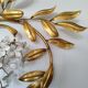 Masca italy spectaculaire applique fleurs et feuillage