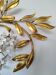 Masca italy spectacular wall lamp flowers and foliage