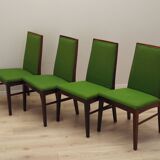 Ensemble de quatre chaises en palissandre, design danois, années 1970, éditeur : Dyrlund