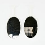 Pair of Italian mirrors, 1970s