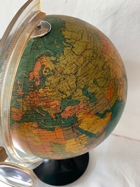 Vintage luminous globe, 1981, George Philip & son LTD, London